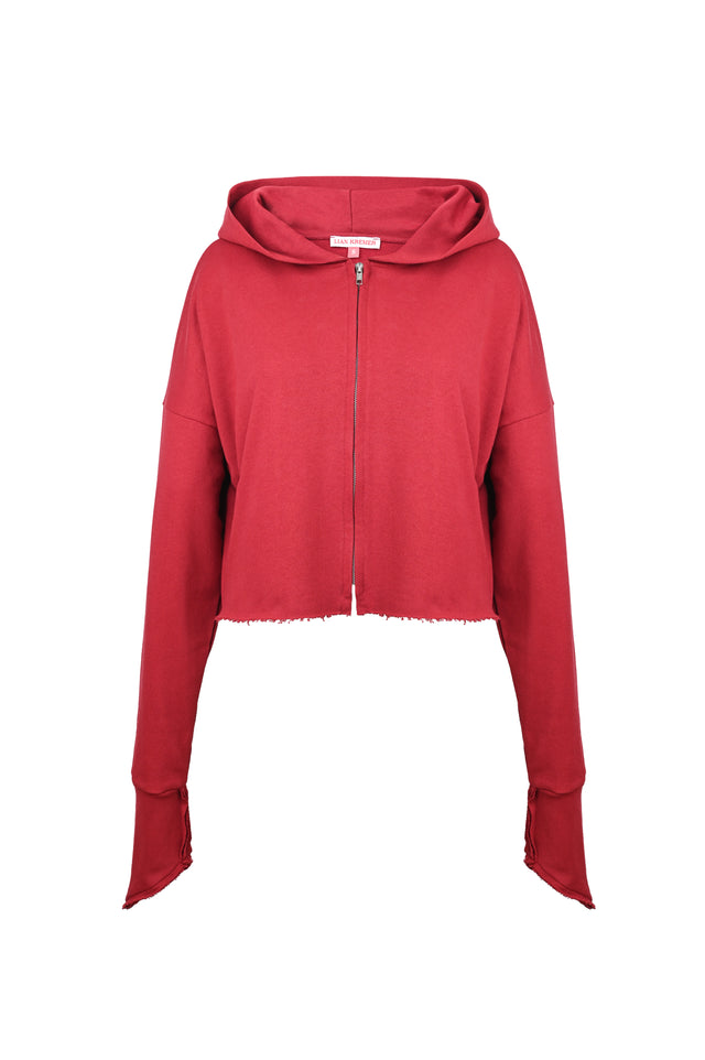 LK NO 28 BURGUNDY HOODIE