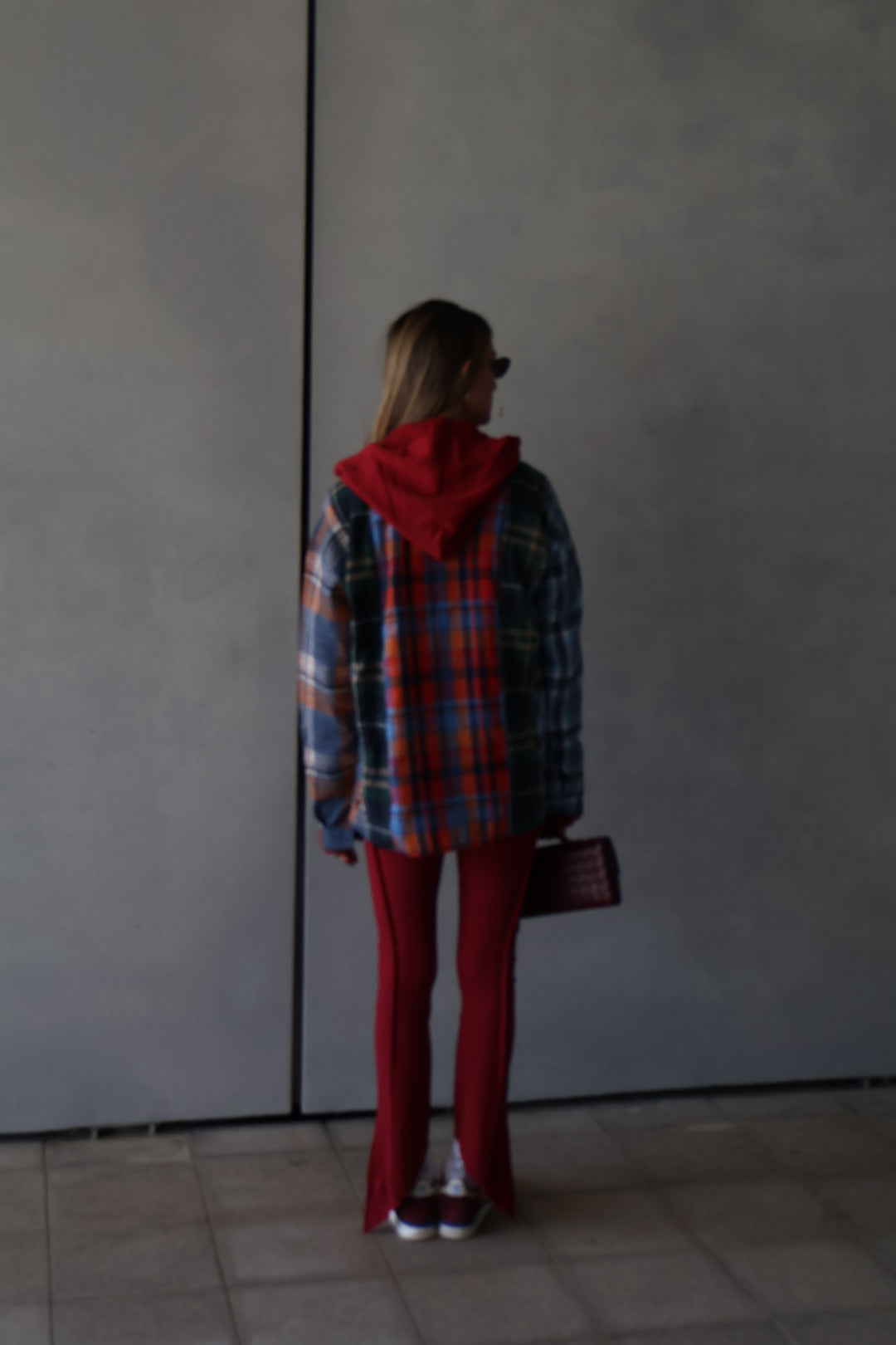 LK NO 29 CHECKED RED SHIRT