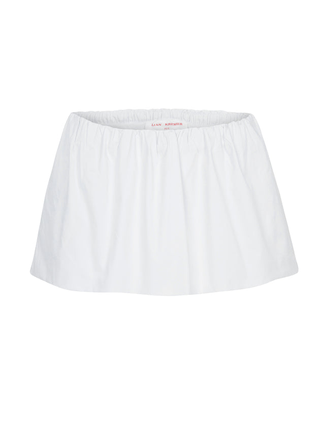 LK NO45 BALOON WHITE SKIRT