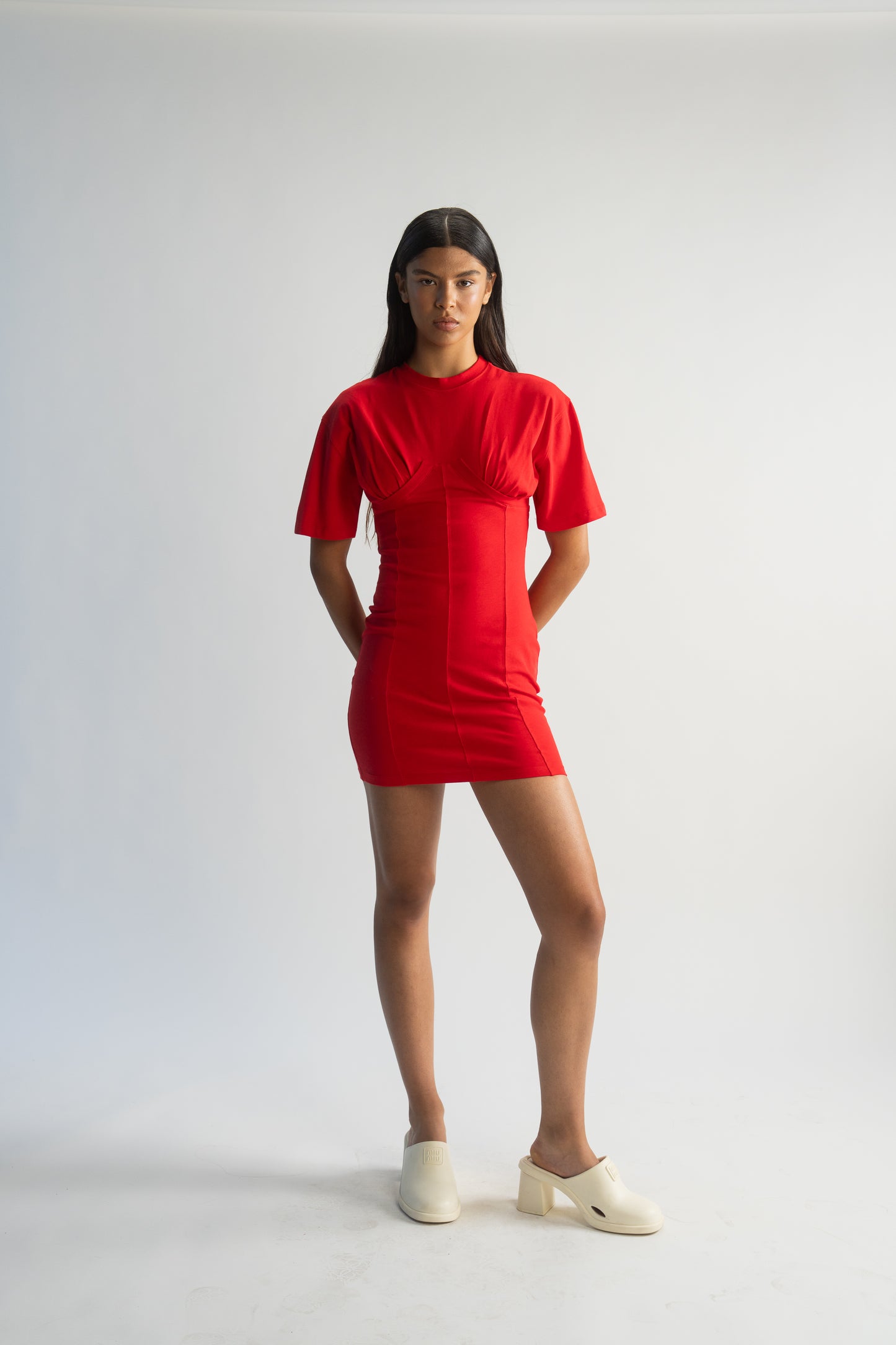 LK NO 3 RED DRESS