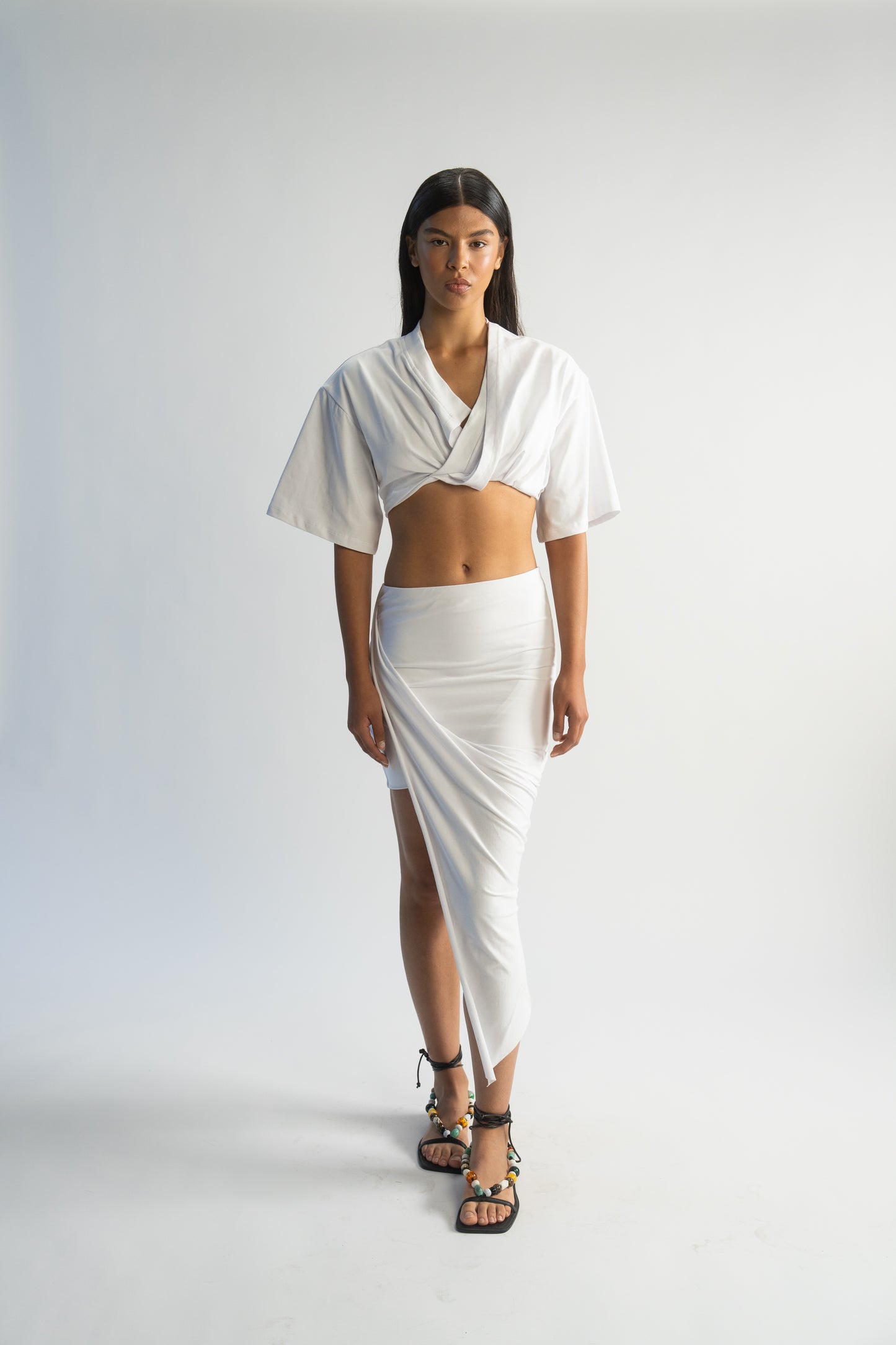 LK NO 4 WHITE SKIRT