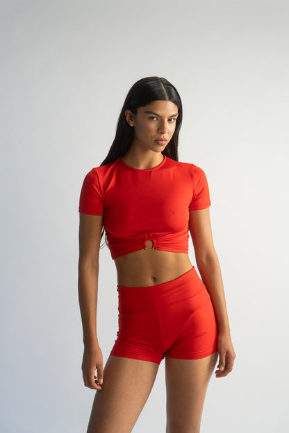 LK NO 15 RED SHORTS