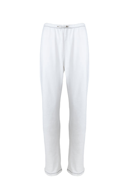 LK NO 17 WHITE SWEATPANTS