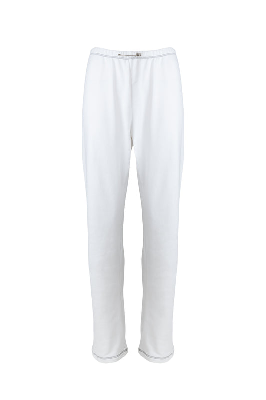 LK NO 17 WHITE SWEATPANTS