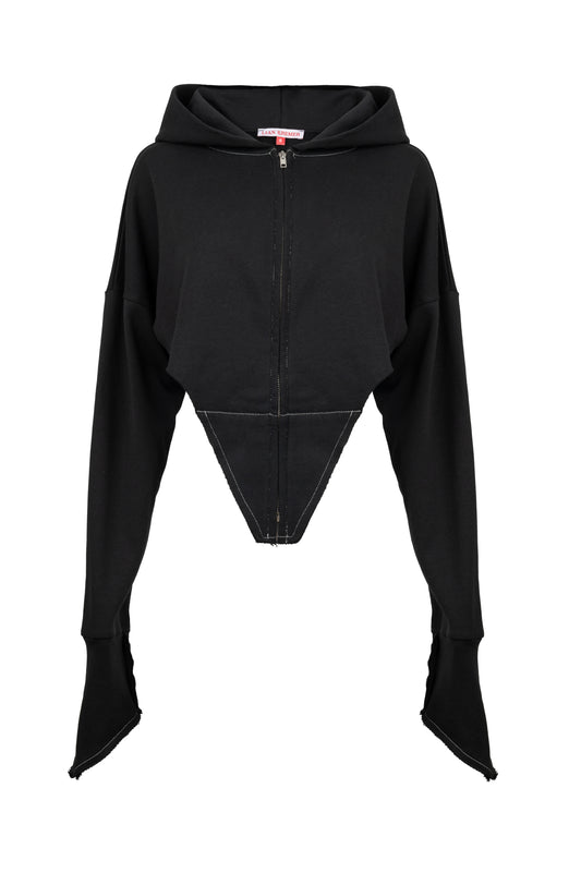 LK NO 18 BLACK HOODIE