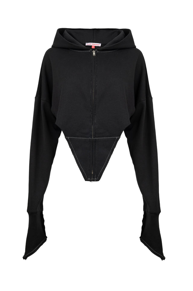 LK NO 18 BLACK HOODIE