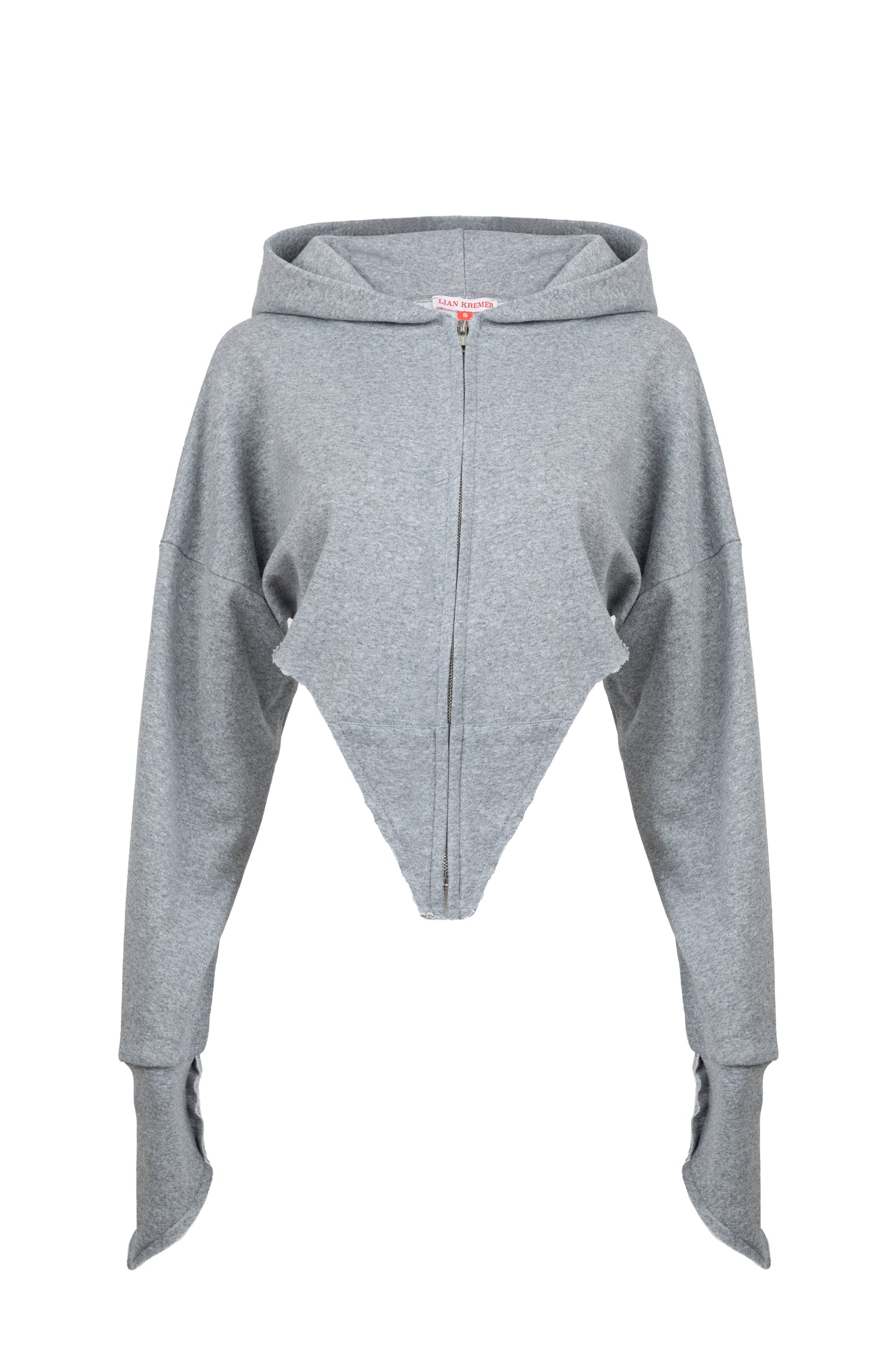 LK NO 18 GREY HOODIE