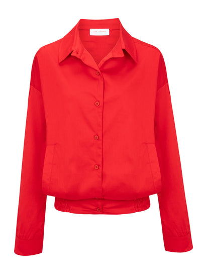 LK NO41 BOMBER RED SHIRT