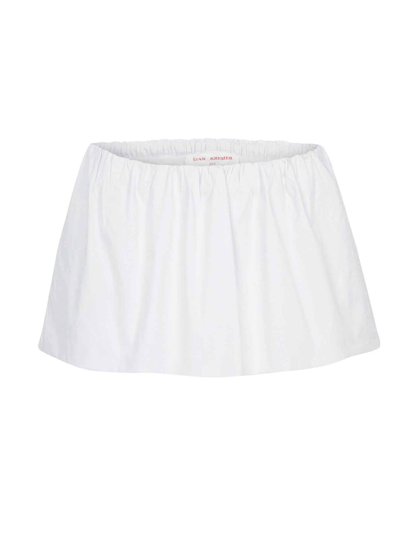 LK NO45 BALOON WHITE SKIRT