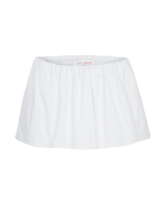 LK NO45 BALOON WHITE SKIRT